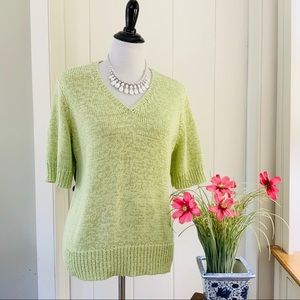 NWT Talbots Short Sleeve Sweater